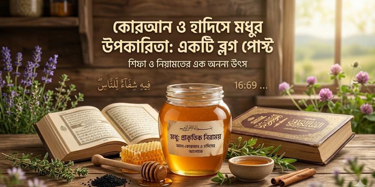 মধু: কোরআন ও সুন্নাহর আলোকে এক মহৌষধ