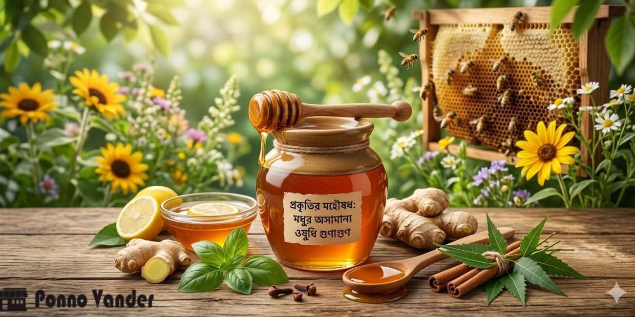 প্রকৃতির মহৌষধ: মধুর অসামান্য ওষুধি গুণাগুণ