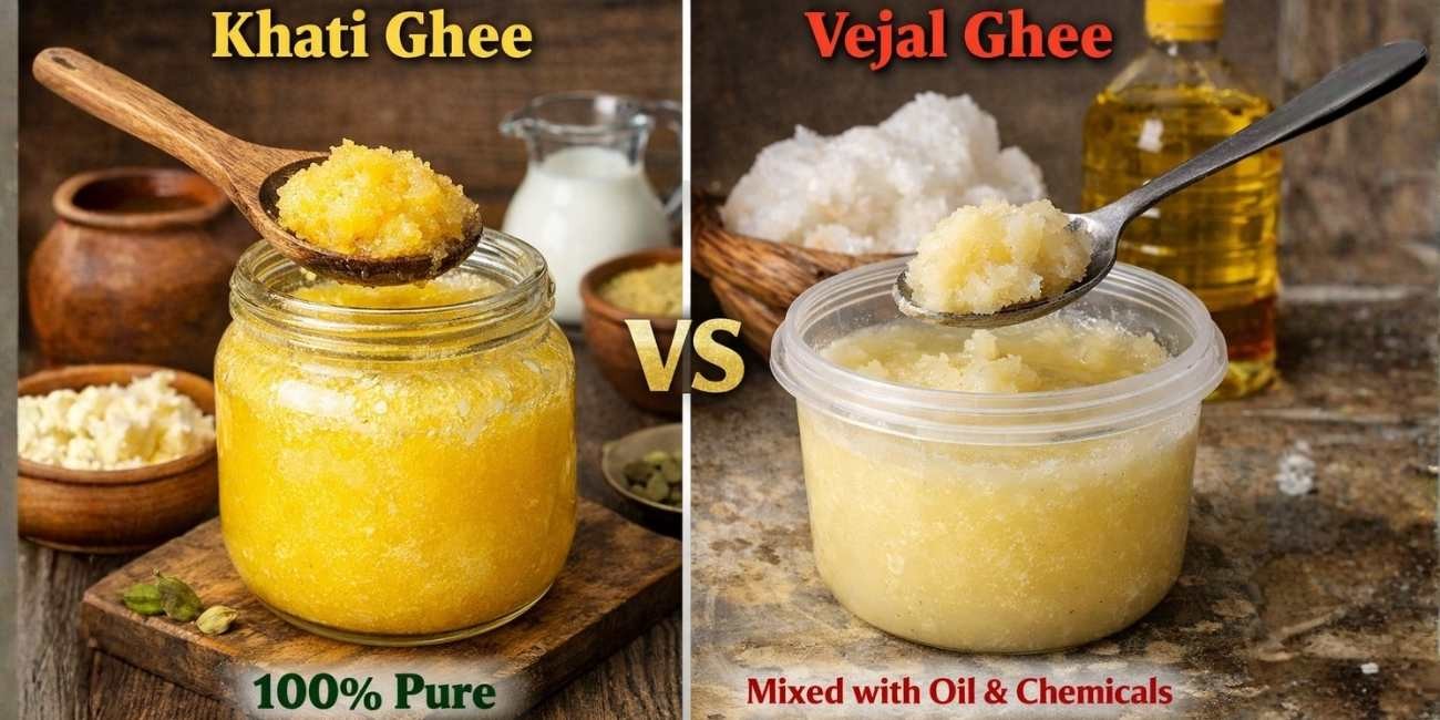 খাঁটি ঘি চেনার উপায় ? (How to identify pure ghee?)